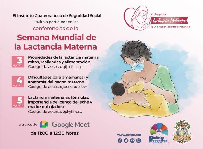 Semana Mundial De La Lactancia Materna Noticias Igss